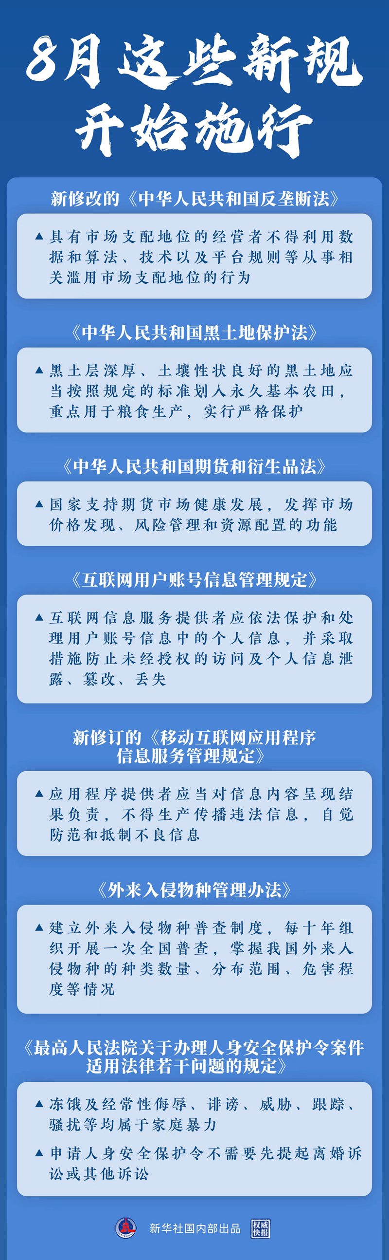 一批關(guān)系國計(jì)民生的重要新規(guī)8月起施行