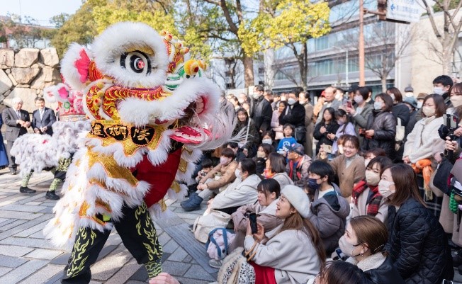 活動現(xiàn)場。中國駐大阪旅游辦事處供圖