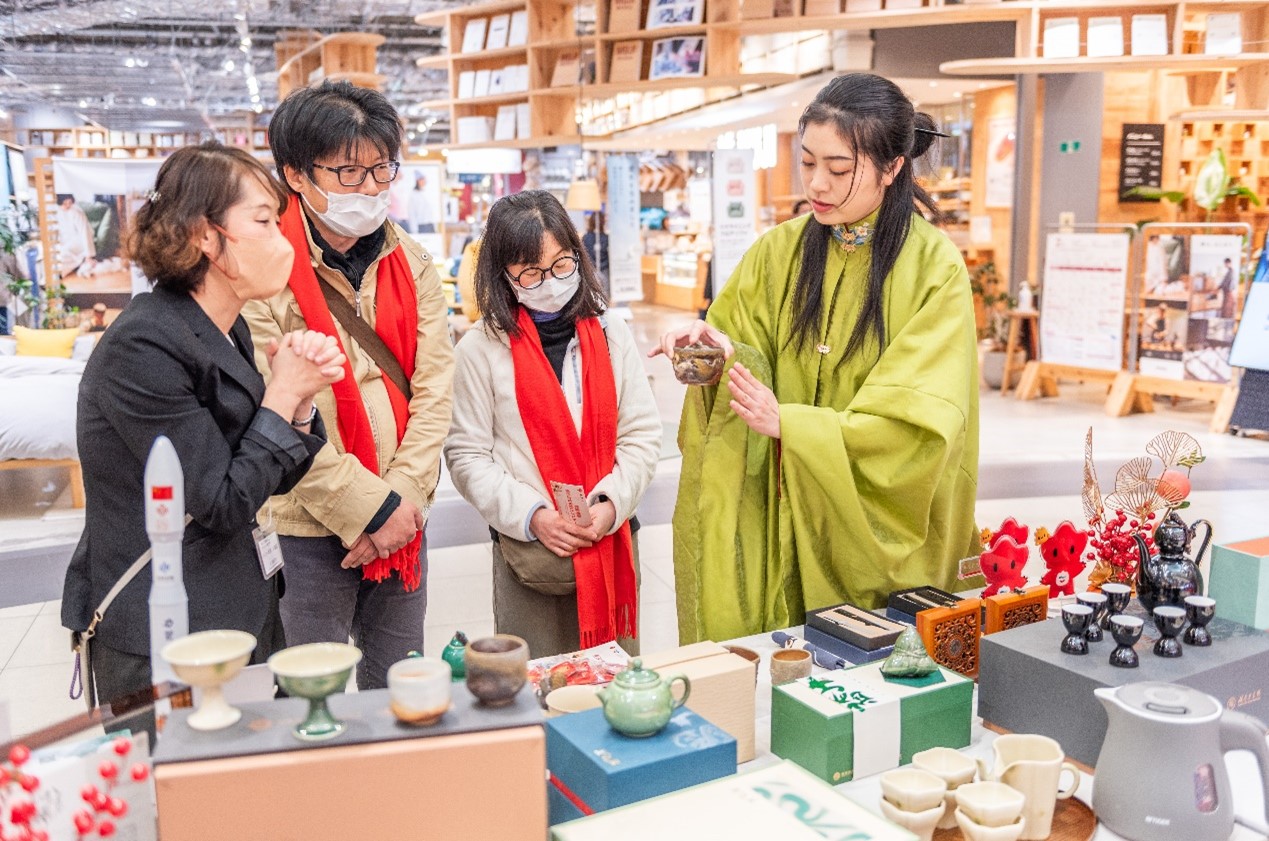 活動現(xiàn)場。中國駐大阪旅游辦事處供圖