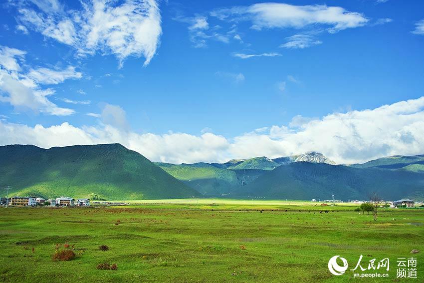 納帕海濕地風景。呂昊辰攝